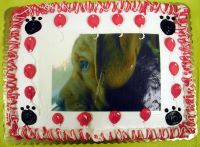 Rufus's One Year Anniversary Cake